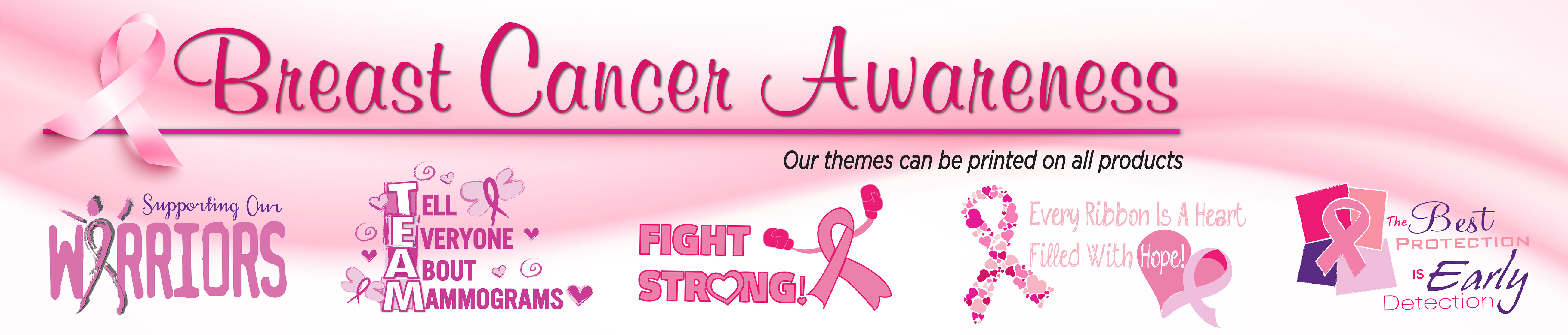Breast Cancer Awareness Merchandise Slogans | Care Promotions