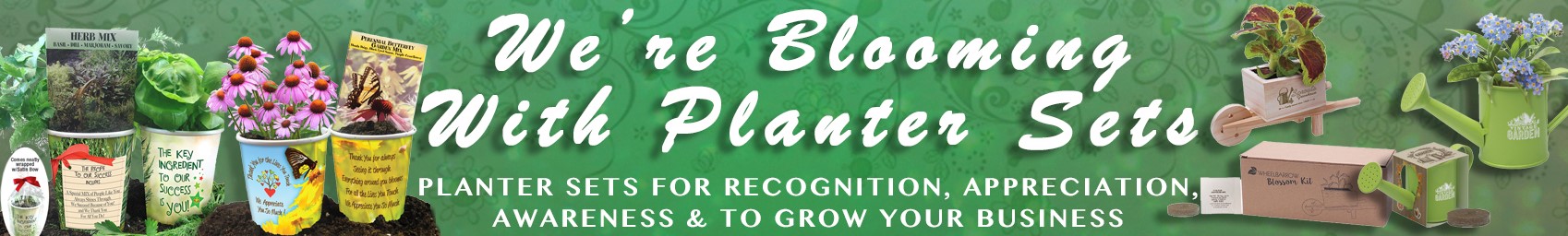 Appreciation Planter Gift Sets & Garden Promotional Products | Care Promotions