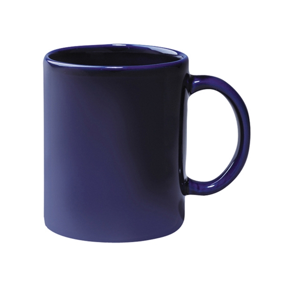 11 Oz. Colored Stoneware Mug With C-Handle - CER058