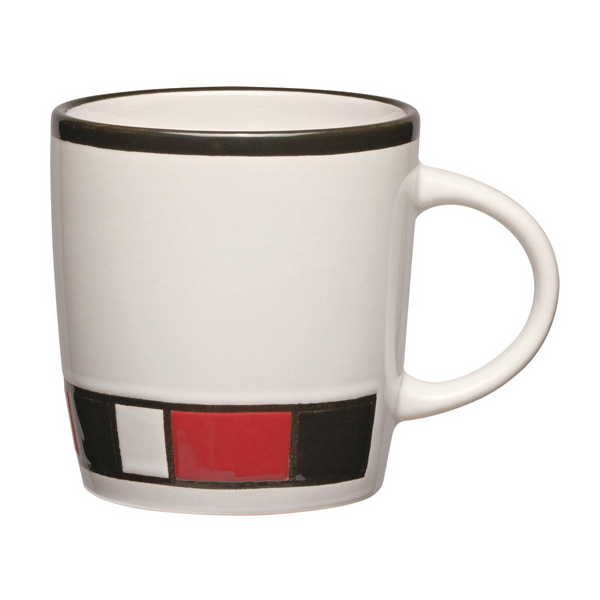 14 Oz. Color Block Ceramic Mug - CER007