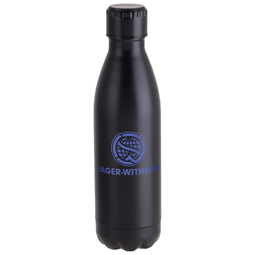Cheers to Our Volunteers! Sharing, Caring, Outstanding 17oz. Vacuum Insulated Stainless Steel Bottle - VOL053