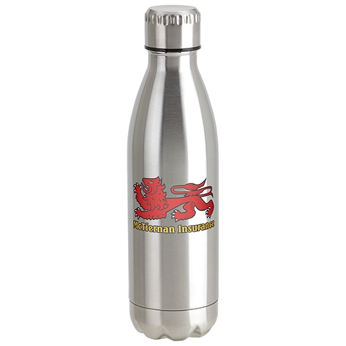 Cheers to Our Volunteers! Sharing, Caring, Outstanding 17oz. Vacuum Insulated Stainless Steel Bottle - VOL053