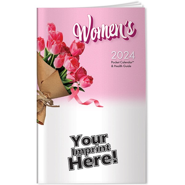 2024 Women's Pocket Calendar and Health Guide Planner - BCA090