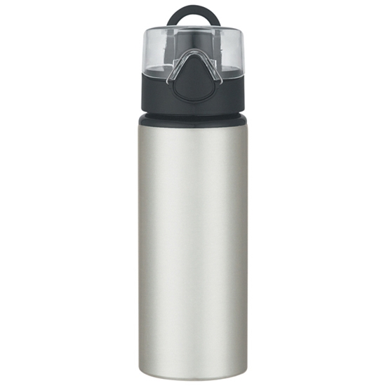 25 Oz. Aluminum Sports Bottle With Flip Top Lid - DRK005