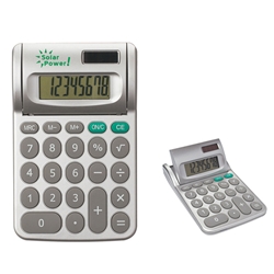 Adjustable Dual Power Calculator Adjustable Dual Power Calculator, Adjustable, Dual, Power, Calculator, Imprinted, Personalized, Promotional, with name on it, giveaway, 