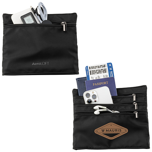 "We're Better at What We Do & It's All Because of You!" AeroLOFT™ 4-Pocket Zip Organizer   - EAD178