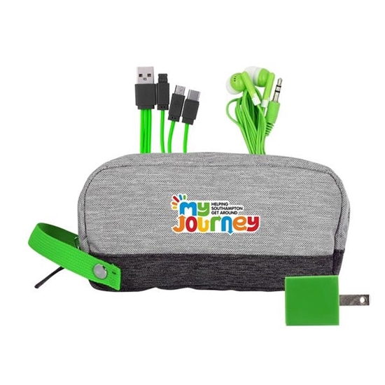 "A Nurses Heart is filled with Many Spledid Things" Two Tone Wall Charging Travel Set   - NUR238