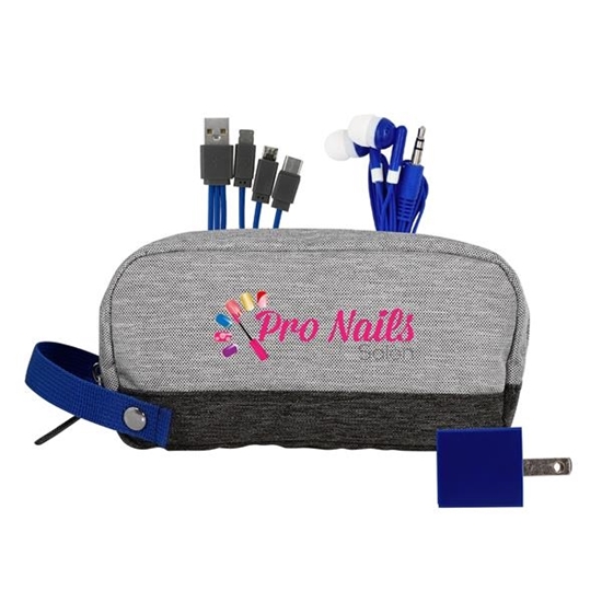 "A Nurses Heart is filled with Many Spledid Things" Two Tone Wall Charging Travel Set   - NUR238