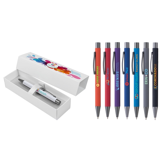 "Our Lab Team: Living The Dream, Rocking The Results" Bowie Softy Pen & Gift Box  - MLW068
