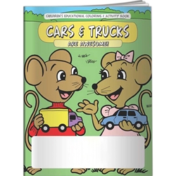 Cars and Trucks Are Awesome! Coloring Book Cars and Trucks Are Awesome! Coloring Book, BetterLifeLine, BetterLife, Education, Educational, information, Informational, Wellness, Guide, Brochure, Paper, Low-cost, Low-Price, Cheap, Instruction, Instructional, Booklet, Small, Reference, Interactive, Learn, Learning, Read, Reading, Health, Well-Being, Living, Awareness, ColoringBook, ActivityBook, Activity, Crayon, Maze, Word, Search, Scramble, Entertain, Educate, Activities, Schools, Lessons, Kid, Child, Children, Story, Storyline, Stories, Imprinted, Personalized, Promotional, with name on it, Giveaway,