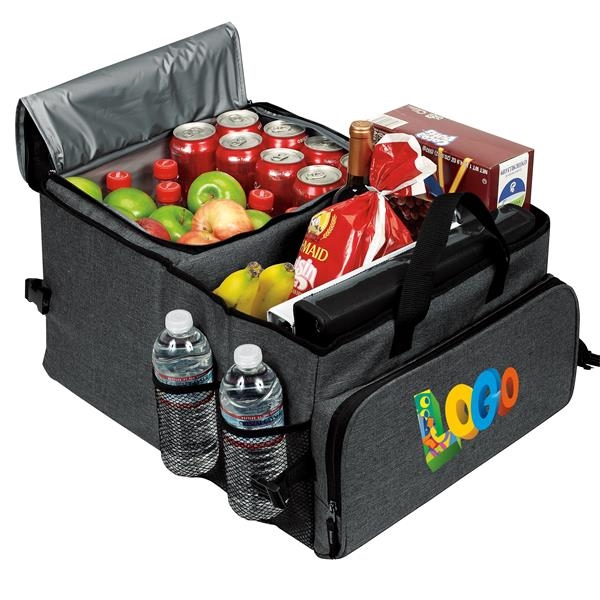 Deluxe 40 Cans Cooler Trunk Organizer - LCL049