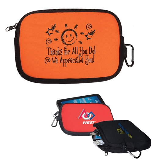 "Volunteers: Building Unity in Our Community" All Purpose Accessory Pouch - VOL091