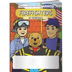 Firefighters in Uniform Coloring Book Firefighters in Uniform Coloring Book, BetterLifeLine, BetterLife, Education, Educational, information, Informational, Wellness, Guide, Brochure, Paper, Low-cost, Low-Price, Cheap, Instruction, Instructional, Booklet, Small, Reference, Interactive, Learn, Learning, Read, Reading, Health, Well-Being, Living, Awareness, ColoringBook, ActivityBook, Activity, Crayon, Maze, Word, Search, Scramble, Entertain, Educate, Activities, Schools, Lessons, Kid, Child, Children, Story, Storyline, Stories, Fire, Safety, Burn, Fireman, Fighter, Department, Smoke, Danger, Forest, Station, Protect, Protection, Emergency, Firefighter, First Aid, Imprinted, Personalized, Promotional, with name on it, Giveaway,