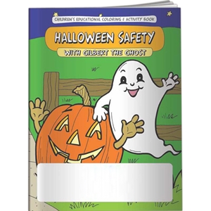 Halloween Safety with Gilbert the Ghost Coloring Book