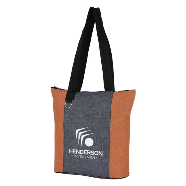 "Food & Nutrition Services. When It Comes To Health & Happiness...We Got This!" Heathered Fun Tote Bag   - FSW065