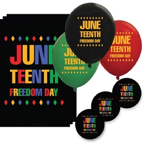 JUNETEENTH Freedom Day Decoration Pack 