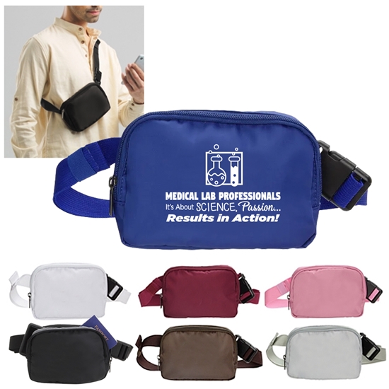 "Medical Laboratory Professionals: It's about Science, Passion…Results in Action"  " theme  AeroLOFT™ Anywhere Belt Bag     - MLW089