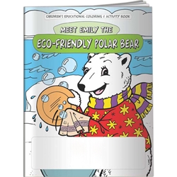 Meet Emily the Eco-Friendly Polar Bear Coloring Book Meet Emily the Eco-Friendly Polar Bear Coloring Book, BetterLifeLine, BetterLife, Education, Educational, information, Informational, Wellness, Guide, Brochure, Paper, Low-cost, Low-Price, Cheap, Instruction, Instructional, Booklet, Small, Reference, Interactive, Learn, Learning, Read, Reading, Health, Well-Being, Living, Awareness, ColoringBook, ActivityBook, Activity, Crayon, Maze, Word, Search, Scramble, Entertain, Educate, Activities, Schools, Lessons, Kid, Child, Children, Story, Storyline, Stories Imprinted, Personalized, Promotional, with name on it, Giveaway,, 
