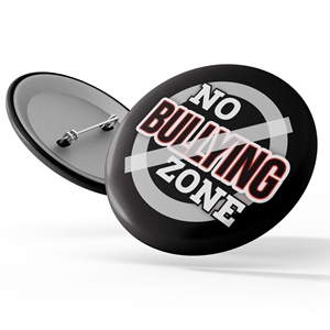 No Bullying Zone Buttons