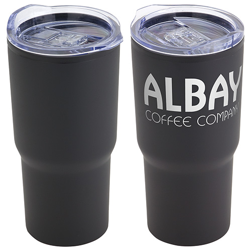 "Thanks For All You Do, We Appreciate You!" 20 oz Stainless Steel & Polypropylene Tumbler   - EAD073