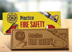 "Practice Fire Safety" Chocolate Bar National Fire Prevention Week, Kids Fire Safety, Workplace Safety, Industrial Safety, Fire Safety, Safety Awareness, Safety Incentives, Safety Rewards, NFPA