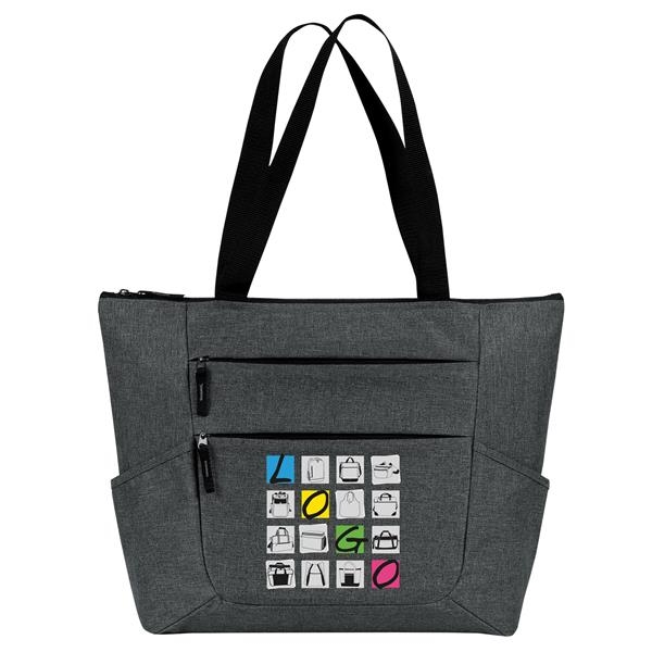 "You Don't Make a Difference...YOU ARE THE DIFFERENCE!" Premium Zippered Tote  - EAD144