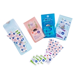 BCA Primary Care First Aid Kit Primary Care First Aid Kit, Breast Cancer, Awareness, Giveaways, Primary, Care, First, Aid, Kit, Pouch, Translucent, Frosted, Imprinted, Personalized, Promotional, with name on it, giveaway