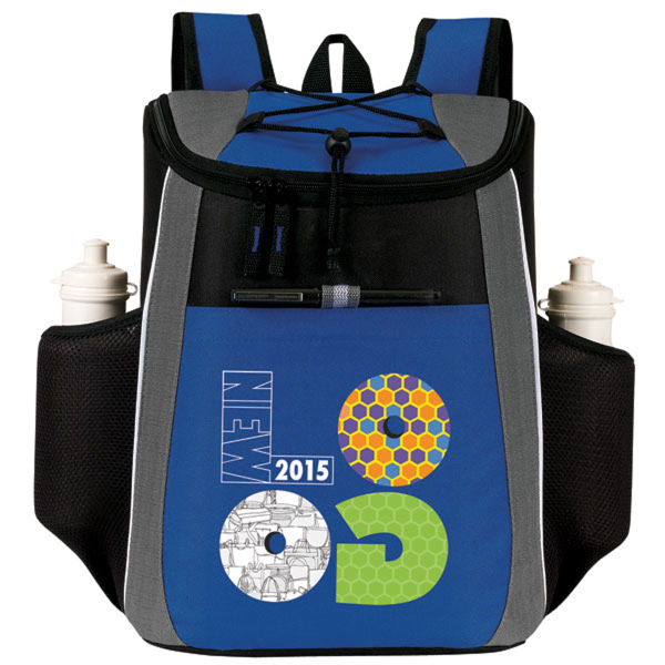 "Food & Nutrition Services: Superheroes Serving You Goodness" Prime 18 Cans Cooler Backpack  - FSW032