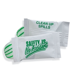 "Safety is No Accident" Individually Wrapped Hard Mints (1,000 mints per case)  safety promotional items, national safety month gifts, workplace safety awareness, safety incentives, safety reminders, safety awards, safety gifts