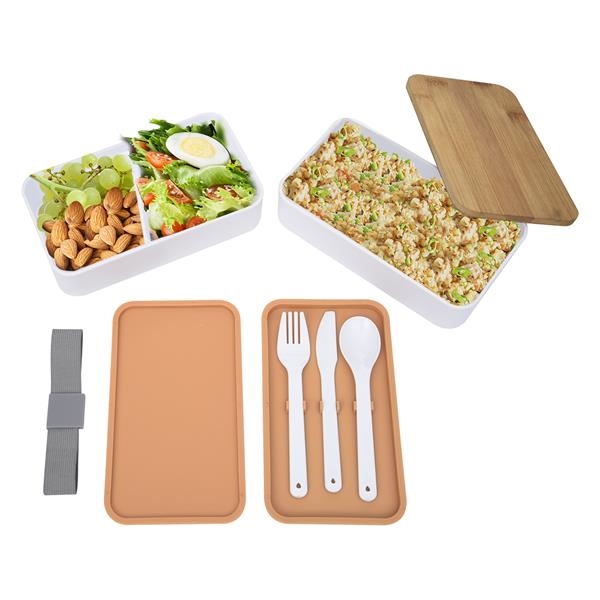 "The Key Ingredient To Our Success is You! Thanks for All You Do!" Stackable Bento Lunch Set   - ENW106-clone1