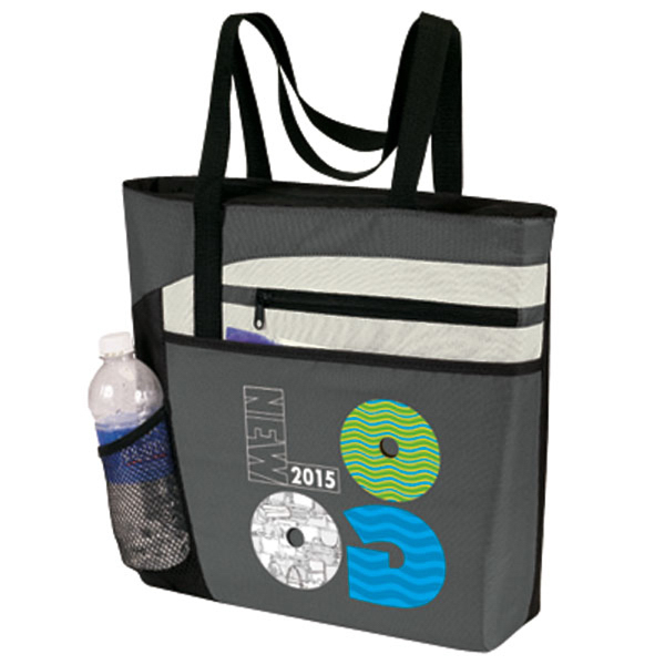 "Dietary Services: Superheroes Saving The Day With Nutrition" Bullet Zip Pockets Tote  - FSW047