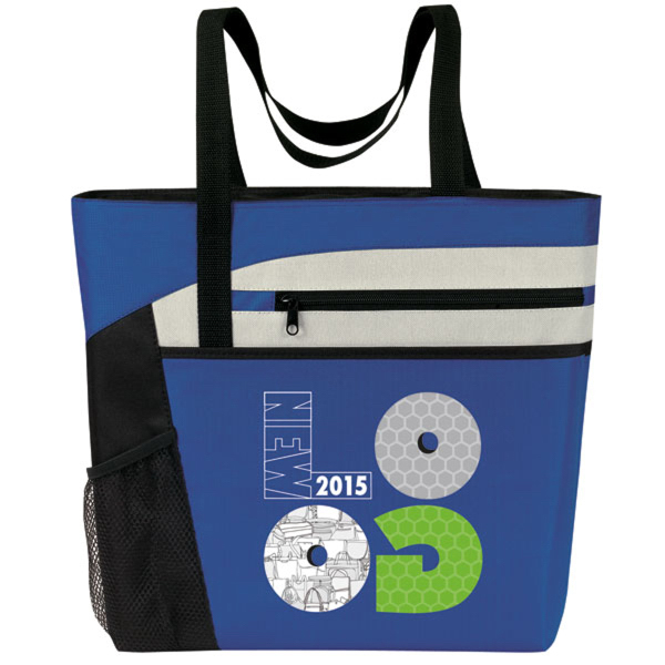 "Dietary Services: Superheroes Saving The Day With Nutrition" Bullet Zip Pockets Tote  - FSW047