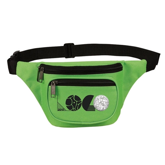 "Volunteers: Through and Through We Can Always Depend On You!" Three Zippered Fanny Pack - VOL118