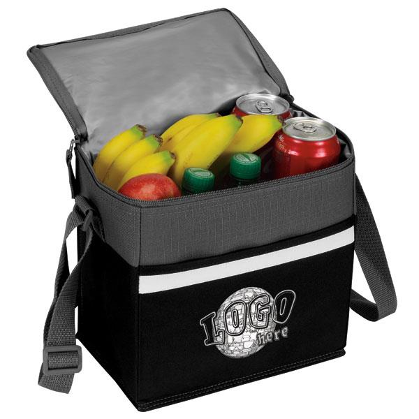 "We Always Depend On You For Everything We Do, Thank You" Two-Tone Accent 12-Pack Cooler   - EAD062