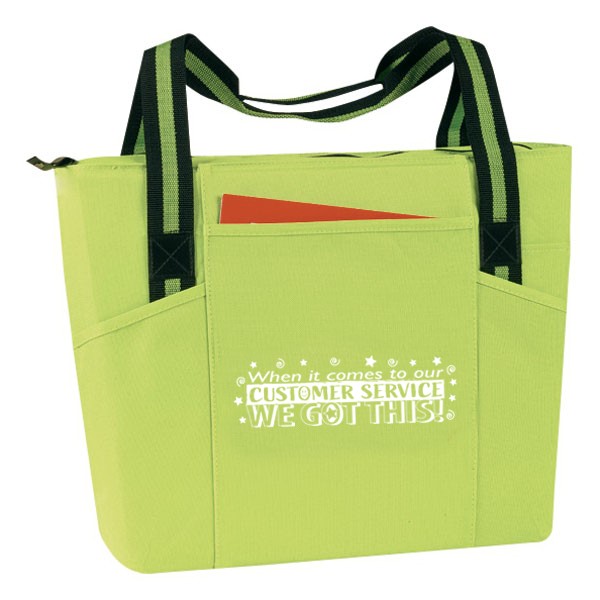 When it Comes To Our Customer Service...WE GOT THIS! Urban Zip Tote - CSW178