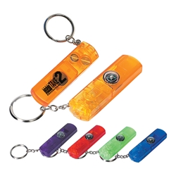 Whistle, Light And Compass Key Chain Whistle, Light And Compass Key Chain, Whistle, Light, and, Compass, Key, Chain, Ring, Tag, Imprinted, Personalized, Promotional, with name on it, giveaway,