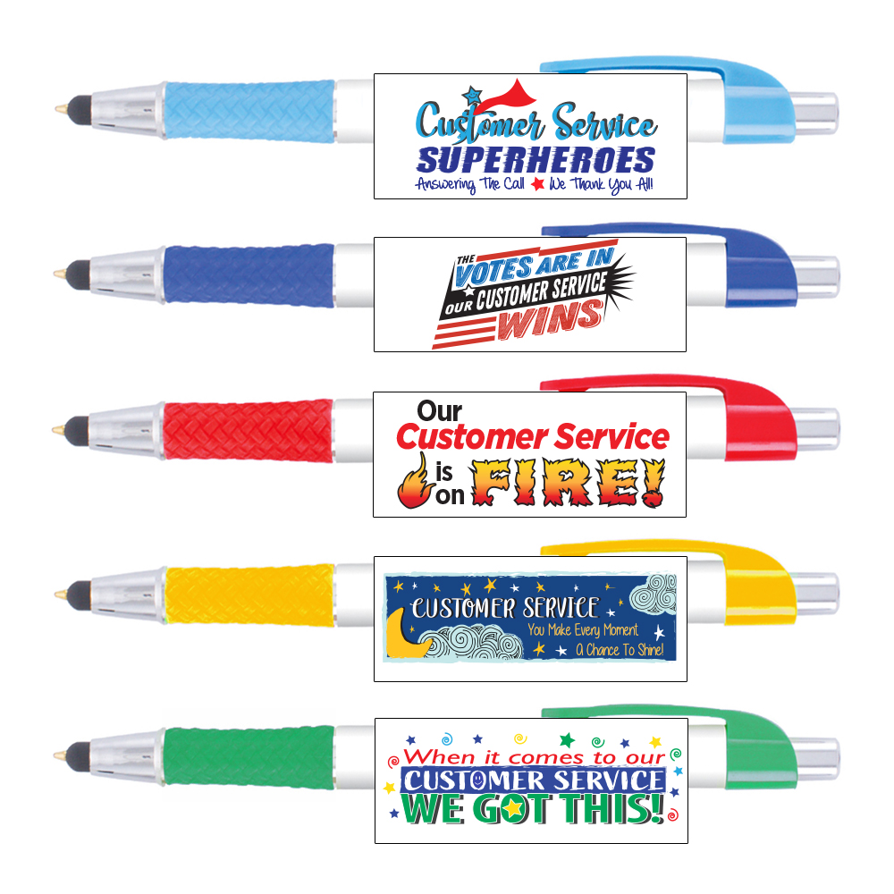 Customer Service Appreciation & Recognition Elite Pens with Stylus