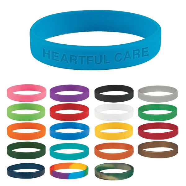 Debossed Silicone Wristbands | Lancaster Printing