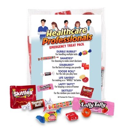 Healthcare Professionals Emergency Treat Pack Healthcare Professionals survival kit, treat giveaway for Healthcare Professionals, Healthcare appreciation treat set, Healthcare Staff Candy Kit, Healthcare staff giveaways