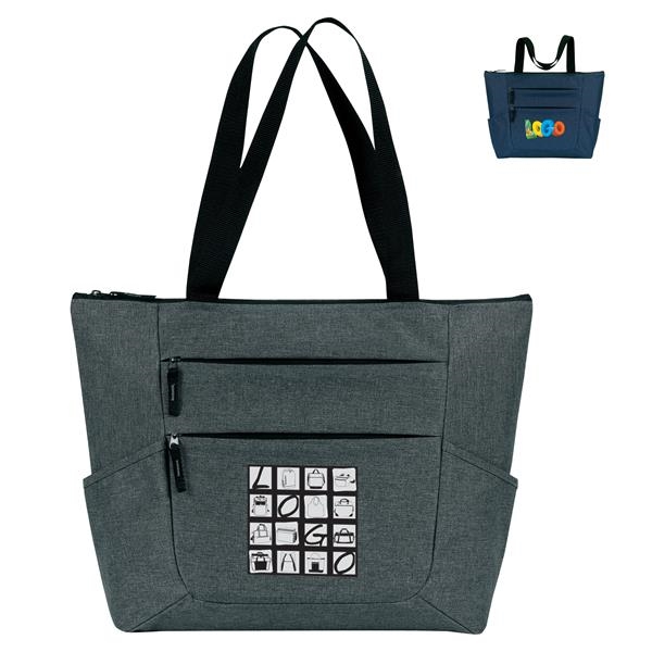 "You Don't Make a Difference...YOU ARE THE DIFFERENCE!" Premium Zippered Tote  Employee Recognition Tote, Employee Appreciation Tote, Appreciation Tote, Deluxe Tote, Zippered Tote, Imprinted, Tote Bag, Travel, Custom, Personalized, Bag 