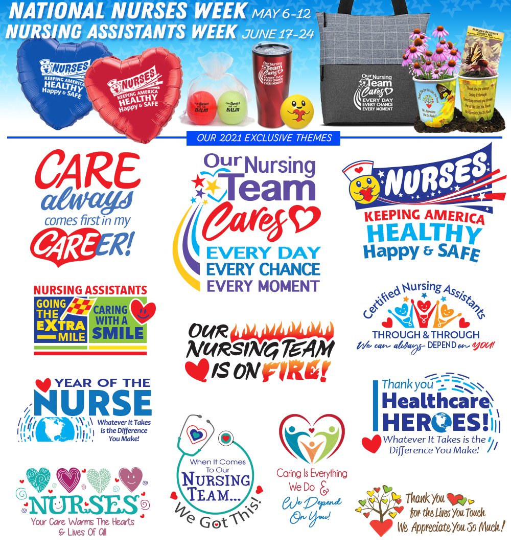 National Nurses Week 2019 Appreciation Themes | Care Promotions