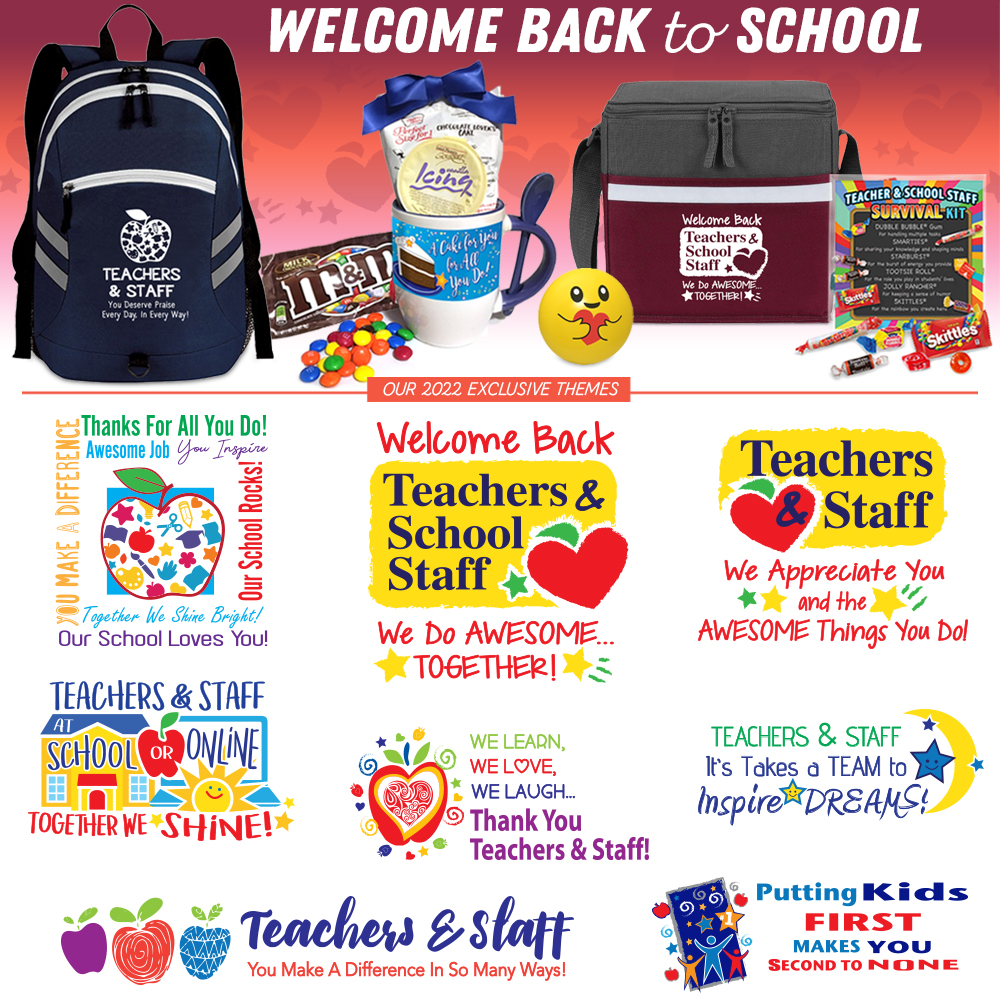 National Teachers and Staff Appreciation Week 2019 Themes | Care Promotions