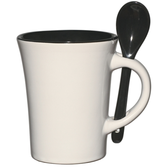 8 Oz. Blanco Spooner Mug - CER015