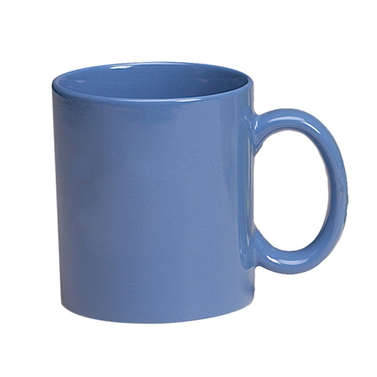 11 Oz. Colored Stoneware Mug With C-Handle - CER058