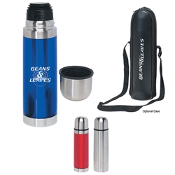 16 Oz. Stainless Steel Thermos 16 Oz. Stainless Steel Thermos, Stainless, Steel, Thermos, 16 oz., Imprinted, Personalized, Promotional, with name on it, Gift Idea,