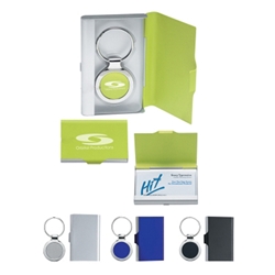 2 In 1 Key Tag/Business Card Holder 2 In 1 Key Tag/Business Card Holder, Key Tag, and, with, Business Card Holder, Imprinted, Personalized, Promotional, with name on it, giveaway, 