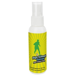 2 Oz. SPF 30 Sunscreen Spray Bottle 2 Oz. SPF 30 Sunscreen Spray Bottle, 2 Oz., SPF-30, Sunscreen, Spray, Bottle, Imprinted, Personalized, Promotional, with name on it, giveaway, 