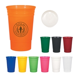 20 Oz. The Designer Cup 20 Oz. The Designer Cup, Designer, Cup, Polypropylene, Recyclable, Eco-Friendly, Stadium, Party, Celebration, Color, Event, Sporting Event, Company Picnic, Picnic, Imprinted, Personalized, Promotional, with name on it, Gift Idea, Giveaway,