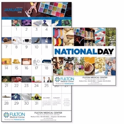 National Day Appointment Wall Calendar | Care Promotions