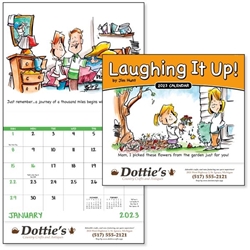 2023 Laughing It Up! Good Value Appointment Calendar Wall Calendar, Planner, Norwood, Business Calendar, Office Calendar, Business Gifts, Corporate Gifts, Sales and Marketing, Sales Meetings, Giveaways, Promotional Calendars, employee wellness, healthy living gifts